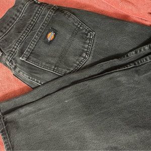 dickies jeans washed black
